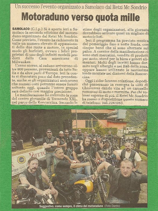 Il Giorno 10 maggio 2005